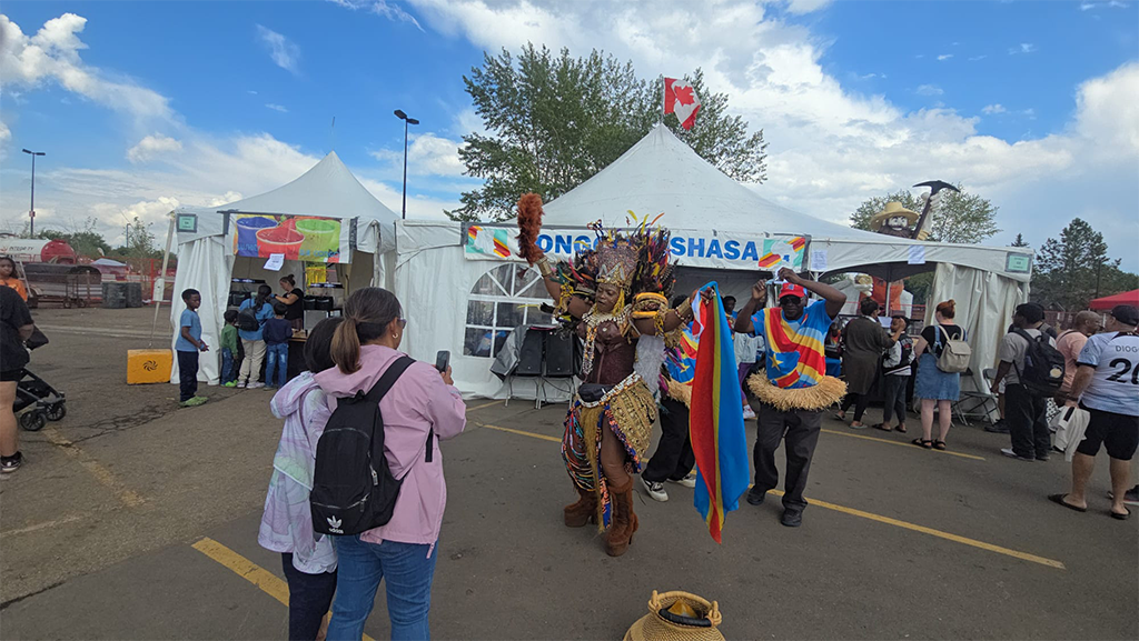 La Communauté Congolaise d’Edmonton brille au Heritage Festival 2025